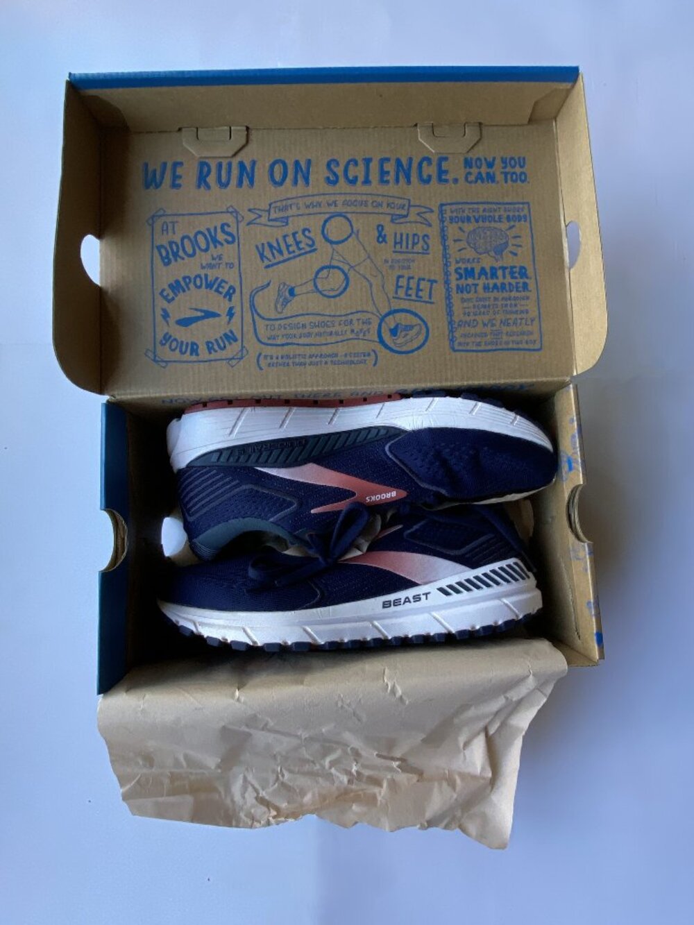 Brooks BEAST Athletic Running Shoes US 8 Arch Support, Breathable, Cushioned